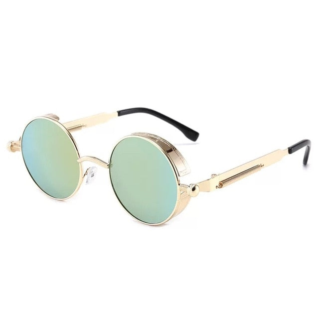 Round Retro Cool Shades. "Rodeo Rider" Sunglasses. Polarized lens. WickedYo